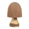 Decoratie Paddenstoel - beige - hout - 17