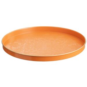 Dienblad Bazaar - oranje - Ø40 cm - Leen Bakker