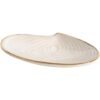 Decoschaal Schelp - off-white keramiek - 3x9,5 x16 cm - Leen Bakker Decoschaal Schelp - off-white keramiek - 3x9