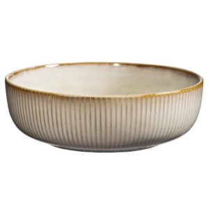 Saladeschaal Camille - beige - stoneware - Ø22
