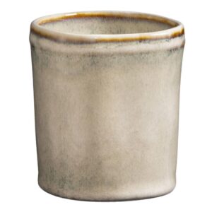 Mok Anna - beige - stoneware - 200 ml - Leen Bakker