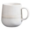 Mok met oor Pippa - crème - stoneware - 400 ml - Leen Bakker