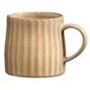 Mok met oor Mila - beige - stoneware - 340 ml - Leen Bakker
