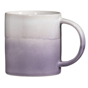 Mok met oor Liv - lila - aardewerk - 400 ml - Leen Bakker