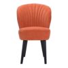 Eetkamerstoel Ventura - stof - oranje - Leen Bakker