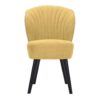 Eetkamerstoel Ventura - stof - geel - Leen Bakker