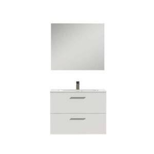 Tiger badkamermeubel Studio - wit hoogglans - 80 cm - Leen Bakker