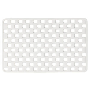 Sealskin veiligheidsmat Doby - rubber - wit - 75x38 - Leen Bakker