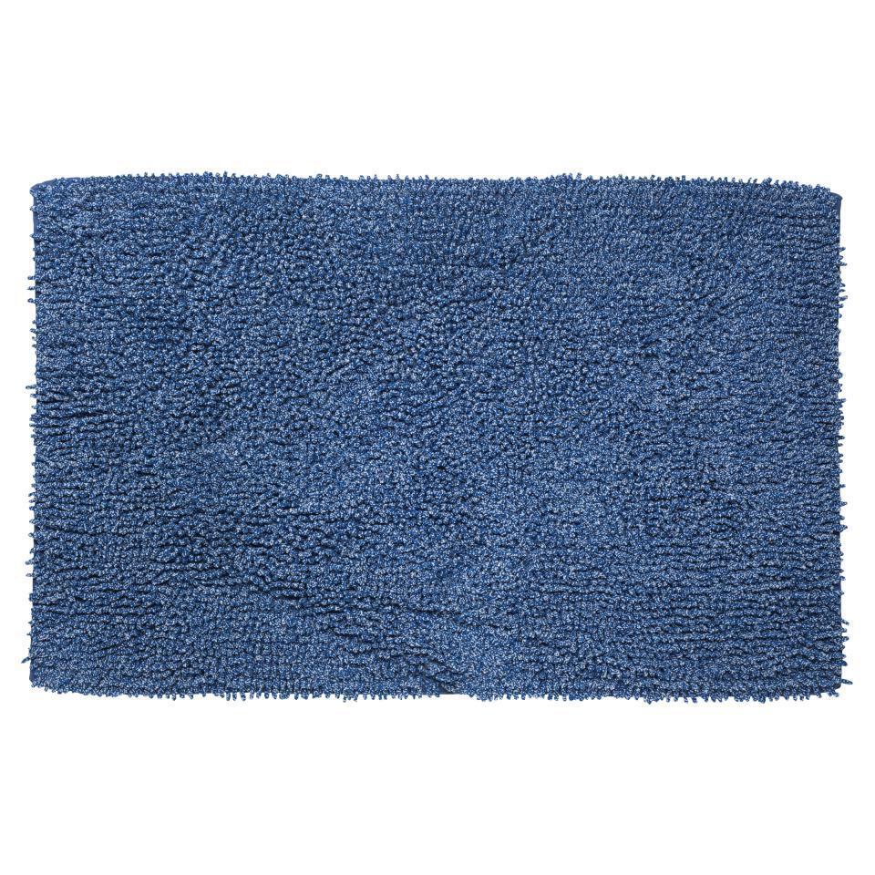 Sealskin badmat Misto - blauw - 60x90 cm - Leen Bakker Sealskin badmat Misto - blauw - 60x90 cm - Leen Bakker