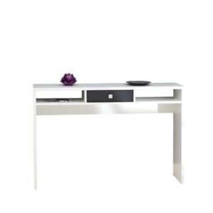 Symbiosis wandtafel Helsoya - wit/zwart - 79