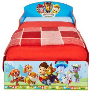 Peuterbed Paw Patrol - blauw - 145x77x59 cm - Leen Bakker