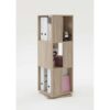 Kast draaibaar Tower - bruin - 108x34x34 cm - Leen Bakker Kast draaibaar Tower - bruin - 108x34x34 cm - Leen Bakker