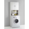 Wasmachinekast Olbia - wit - Leen Bakker