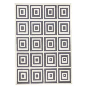 Zala Living tapijt Mono - grijs/crème - 200x290 cm - Leen Bakker