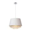 Lucide hanglamp Dolti - wit - Ø45 cm - Leen Bakker Lucide hanglamp Dolti - wit - Ø45 cm - Leen Bakker