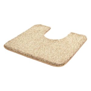 Kleine Wolke toiletmat Seattle - taupe - 55x50 cm - Leen Bakker