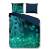 Good morning dekbedovertrek Peacock - groen - 200x200/220 cm - Leen Bakker Good morning dekbedovertrek Peacock - groen - 200x200/220 cm - Leen Bakker