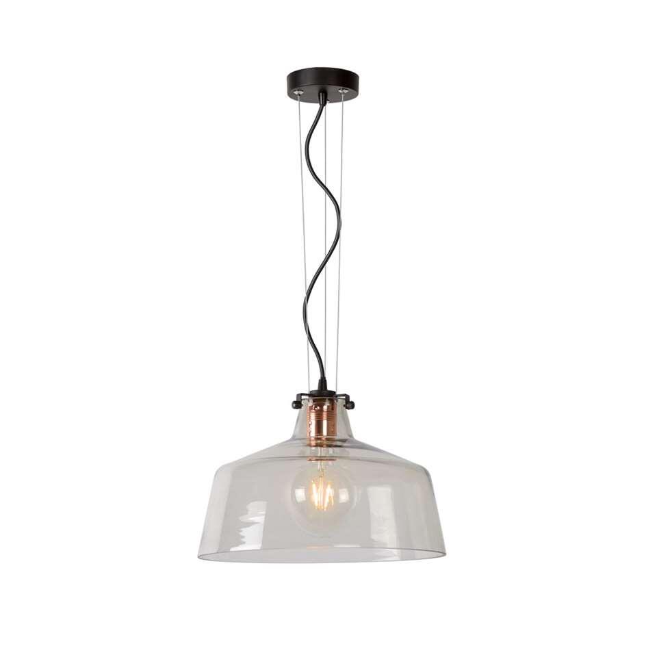 Lucide hanglamp Vitri - transparant - Leen Bakker Lucide hanglamp Vitri - transparant - Leen Bakker