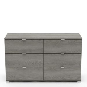 Demeyere ladekast Perfect - 6 lades - donkerbruin - Leen Bakker