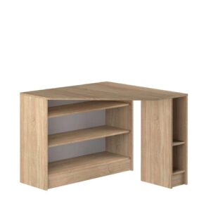Symbiosis hoekbureau Voldby - eikenkleur - 81