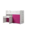 Vipack halfhoogslaper Bonny - fuchsia - 227x150x94,6 cm - Leen Bakker Vipack halfhoogslaper Bonny - fuchsia - 227x150x94