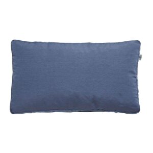 Summerset rugkussen Bloemendaal - denimkleur - 46x80 cm - Leen Bakker