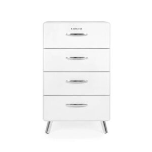 Tenzo ladekast Cobra 4 lades - wit - 92x56x43 cm - Leen Bakker