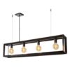 Lucide hanglamp Thor - grijs - 120x13x155 cm - Leen Bakker Lucide hanglamp Thor - grijs - 120x13x155 cm - Leen Bakker