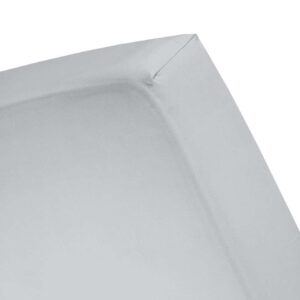 Cinderella hoeslaken - lichtgrijs - 90x200 centimeter - Leen Bakker