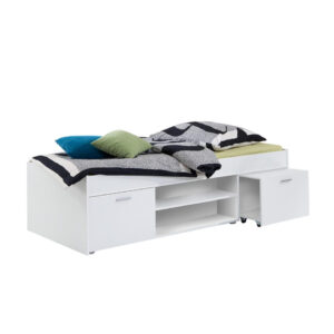 Bed Wilton - wit - 90x200 cm - Leen Bakker