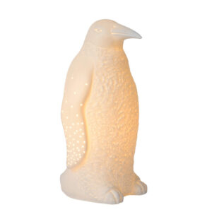 Lucide tafellamp Pinguin - wit - Leen Bakker