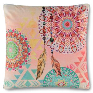 HIP sierkussen Vilastre - veelkleurig - 48x48 cm - Leen Bakker