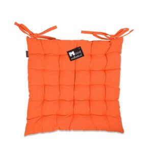 Zitkussen Tivoli - mandarijnkleur - 45x45 cm - Leen Bakker