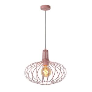 Lucide hanglamp Merlina - roze - Leen Bakker