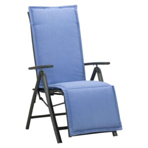 Verstelbare tuinstoel Cannes met kussen - Leen Bakker