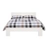 Twijfelaar bed Sydney met hoofdbord - wit - 120x200 cm - Leen Bakker