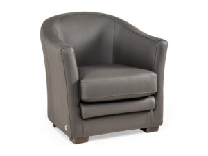 Calia Fauteuil 387 TIMES - Leder Bull Bruin
