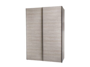 Express Kleerkast / halkast FOR YOU - Platina eik Grijs