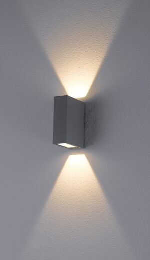 Fanlight Wandlamp voor buiten 2561 LED Grijs