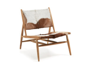 Kave home Fauteuil EKI - Naturel Multicolor