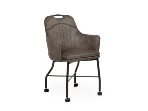 Maxfurn Stoel op wieltjes FLORIA - Moss Groen