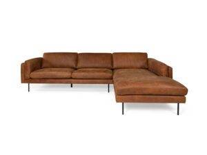Richter design Hoekzetel WIND - Cognac leder Bruin