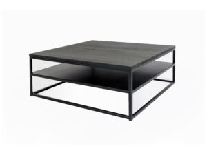 Richter young design Salontafel FA vierkant - Zwart Zwart