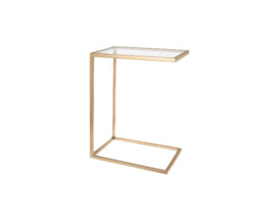 Riverdale Bijzettafel / Laptoptafel ELANO - Goud Goud