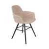 Zuiver Armstoel ALBERT - Soft beige Beige Zuiver Armstoel ALBERT - Soft beige Beige