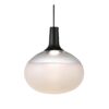 Nordlux Hanglamp DEE - Sanded Glass Zwart
