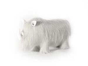 Richter young design Neushoorn RINO - Wit Wit