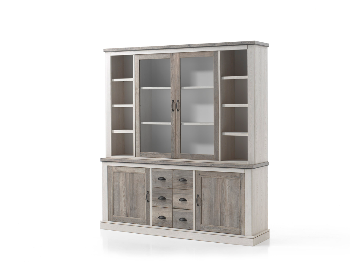 Maxfurn Kast buffetkast VERNON - Silver Alaska Hout Maxfurn Kast buffetkast VERNON - Silver Alaska Hout
