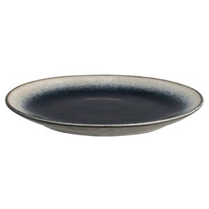 Ontbijtbord Dorean - blauw stoneware - Ø20