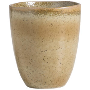 Mok Nora - bruin stoneware - 380 ml - Leen Bakker